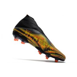 Adidas Nemeziz 19+ FG Groen Oranje Zwart_7.jpg